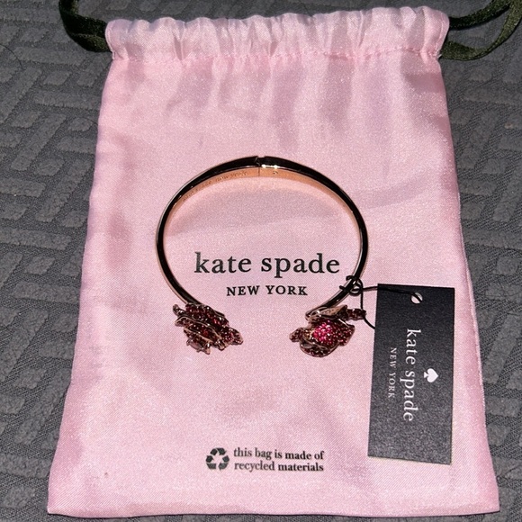 NWT Scarlet Blooms Rose Hinge Cuff - Picture 8 of 9